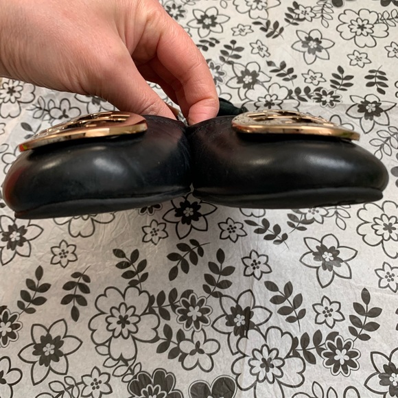 Tory Burch Reva Flats, Black, Size 7 - Picture 5 of 11